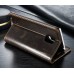 Samsung Galaxy Note Edge - Caseme Vintage Luxury Slim Flip PU Leather Stand Protective Phone Cover Case - Brown